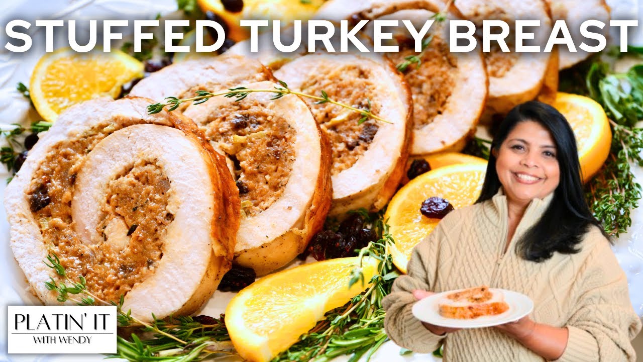 The BEST Stuffed Turkey Breast | Turkey Breast Recipe