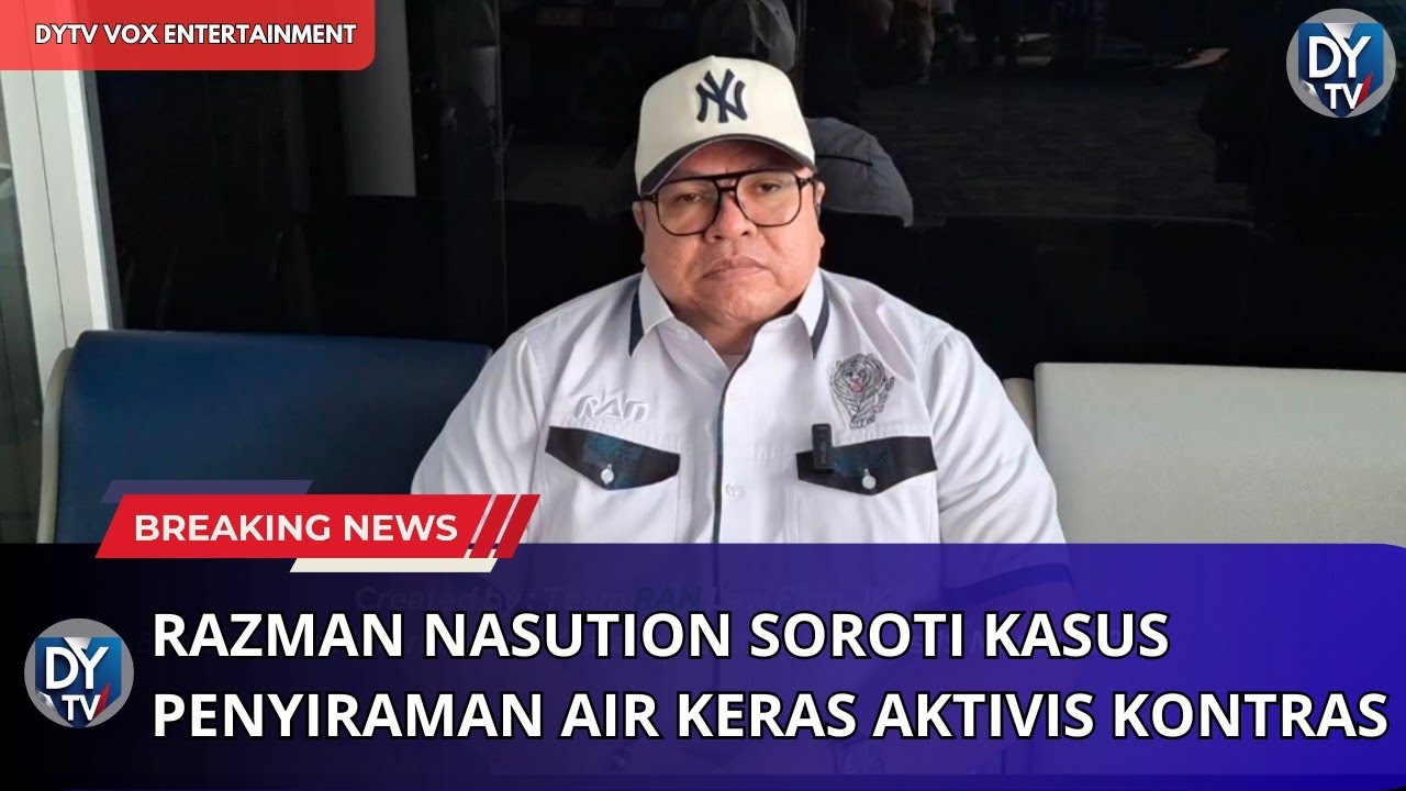 KASUS PENYIRAMAN AIR KERAS AKTIVIS KONTRAS PICU REAKSI PRAKTISI HUKUM RAZMAN NASUTION