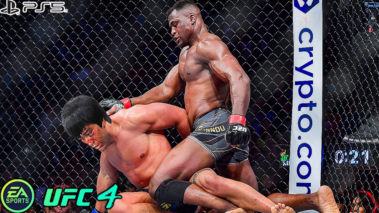 UFC 4 | Брюс Ли против Фрэнсиса Нганну | PS5