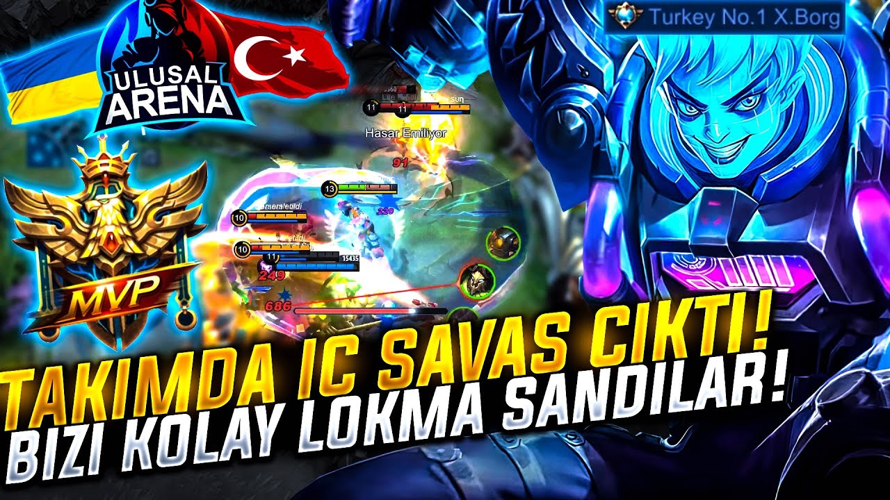 T&Uuml;RKİYE vs UKRAYNA - ULUSAL MA&Ccedil;! | TAKIMDA İ&Ccedil; SAVAŞ &Ccedil;IKTI! - BİZİ KOLAY LOKMA SANDILAR! | MLBB