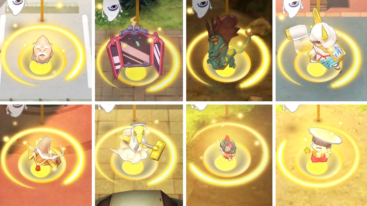 Yo-Kai Watch 2: All Baffle Boards (Fleshy Souls / Bony Spirits / Psychic Specters)