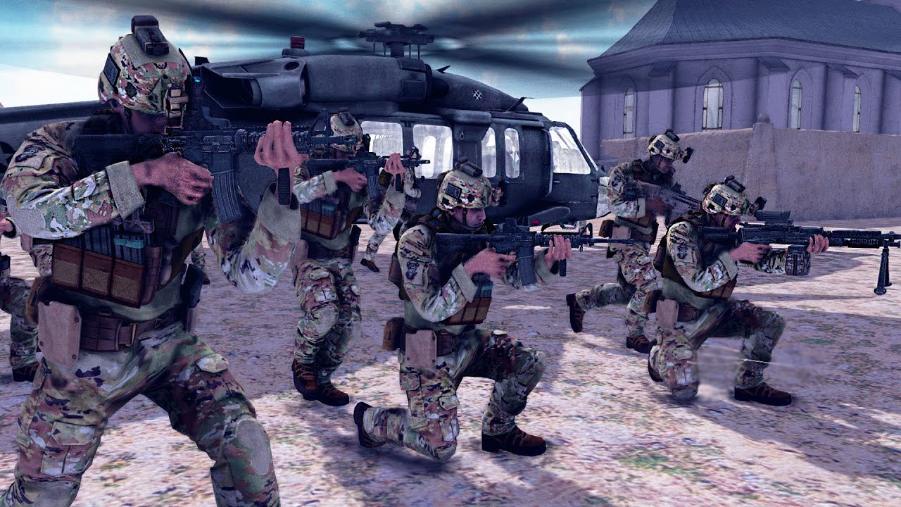 Helicopter Hostage Rescue of US Embassy UNDER SIEGE! - Call to Arms: Battle Simulator