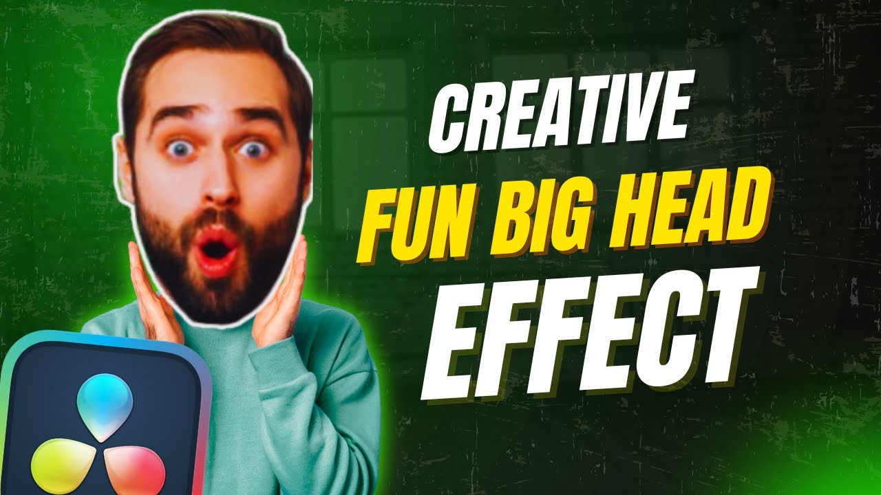 BIG HEAD EFFECT in DAVINCI Resolve