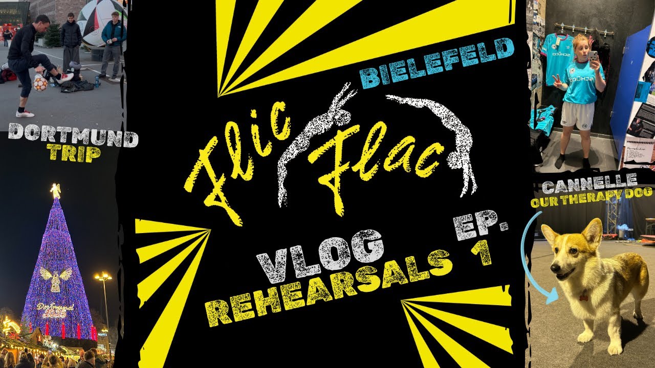 Freestylers in a Circus?⚽️🎪 | FLIC FLAC VLOG |  Ep.1  - Rehearsals (HUN/ENG)