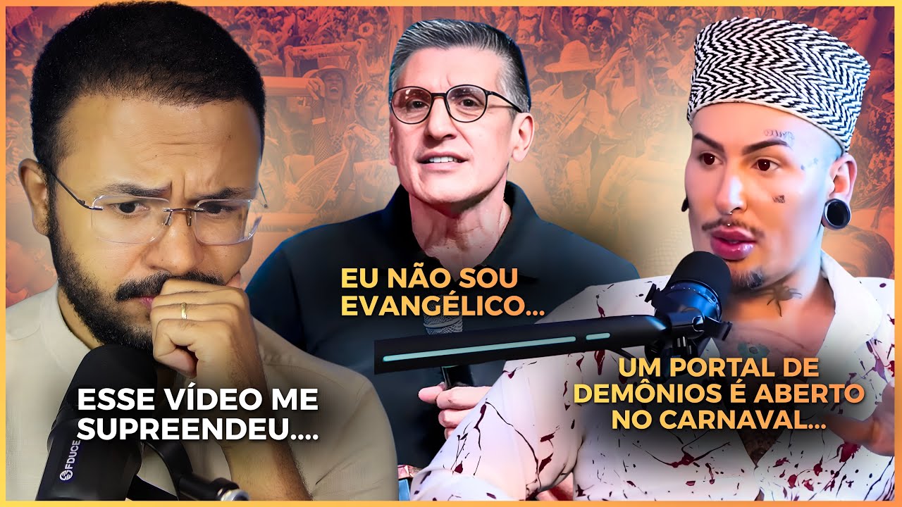 DEMÔNIOS SÃO SOLTOS NO CARNAVAL? SER EVANGÉLICO VIROU VERGONHOSO? - Sem Filtro (Ep.15)