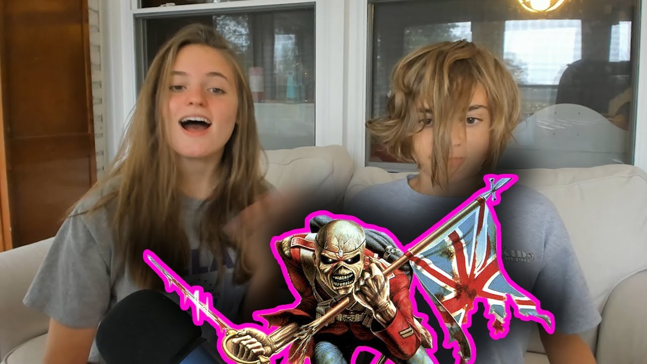 Teens Reaction - Iron Maiden | Wasted Years