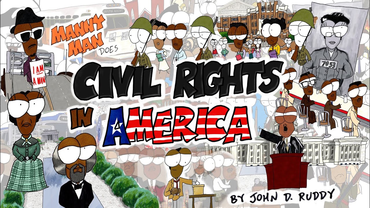 Гражданские права в Америке (Supercut) — Мэнни Мэн делает историю