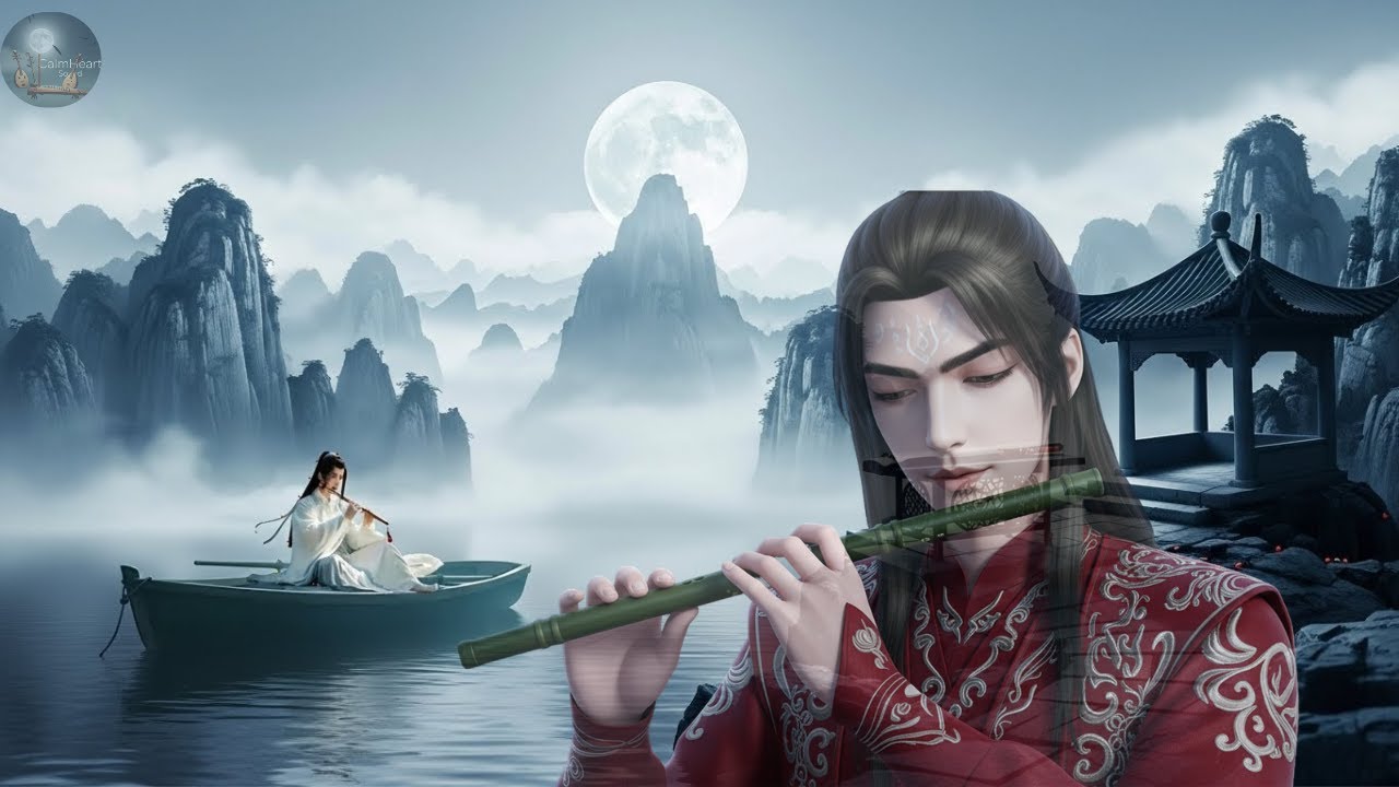 Chinese Zen Music🍃Bamboo Flute, Erhu & Guzheng🍃Relaxing Music, Soothing Music‪