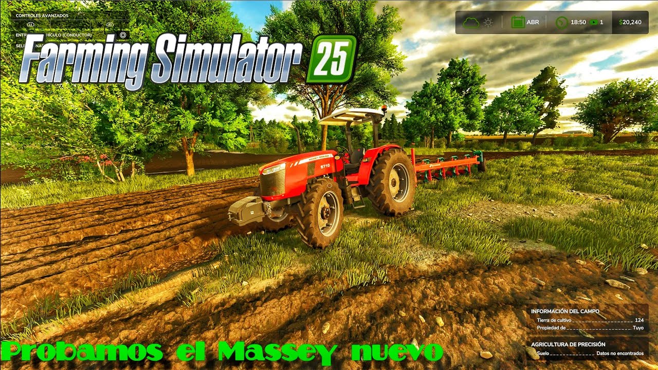 FARMING SIMULAITRO 25/Nuevo tractor/Pruebas FS25