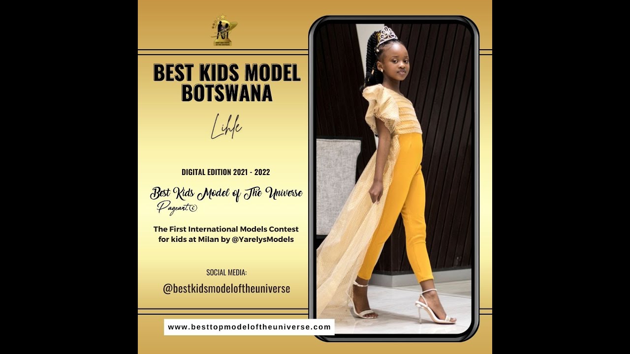 Catwalk Challenge. Best Kids Model Botswana - Lihle.