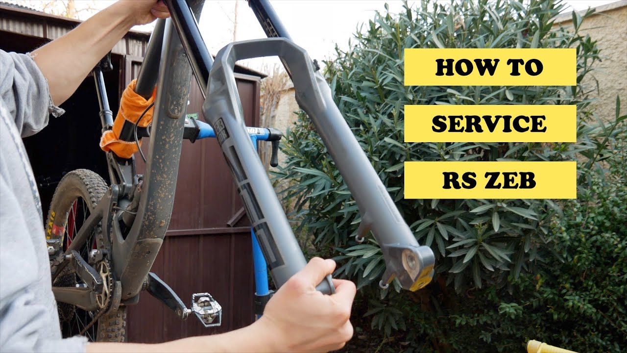 How To Service RockShox ZEB Fork | Mantenci&oacute;n RockShox ZEB