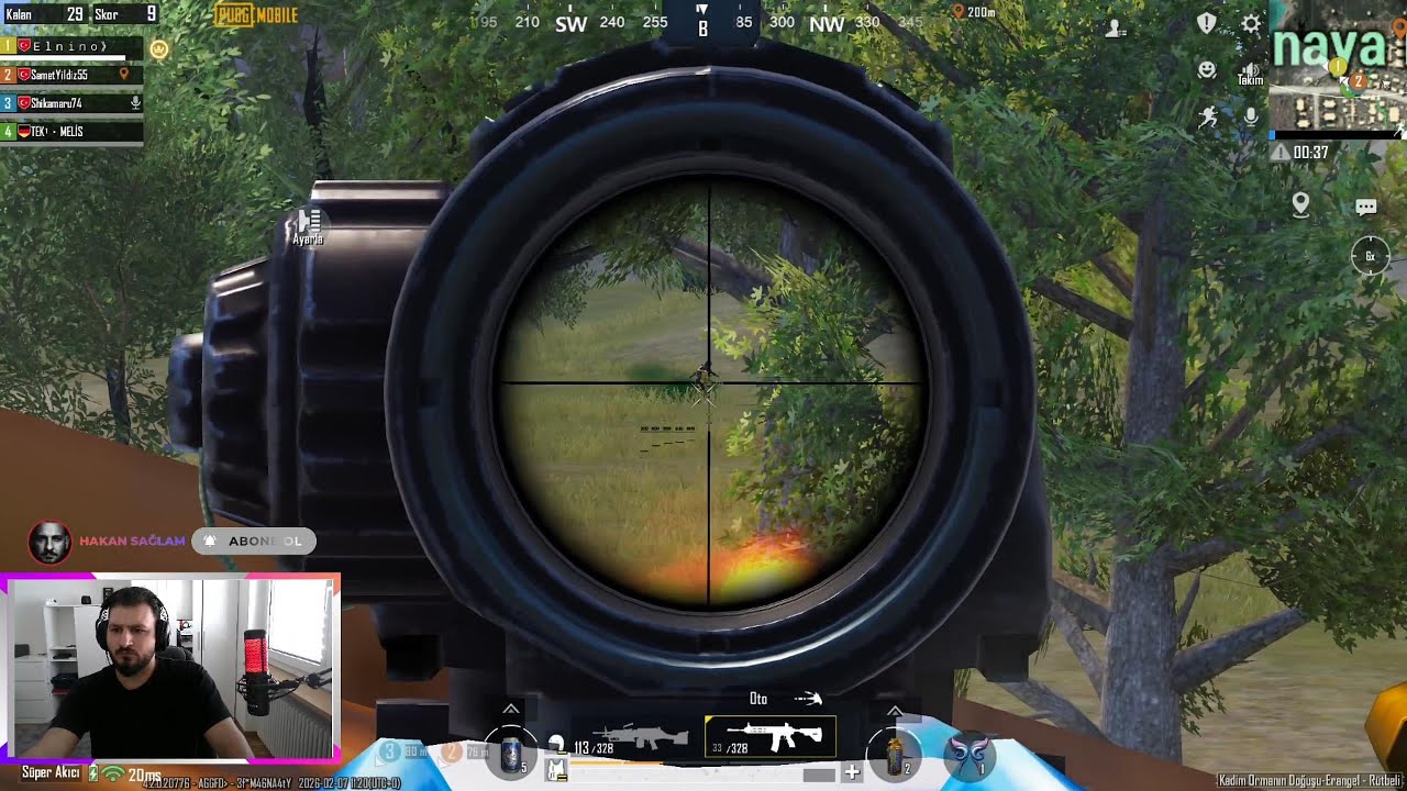 RAKİPLER NE OLDUĞUNU ANLAMADI...!!! EDİTSİZ.. PUBG MOBİLE EMULATOR