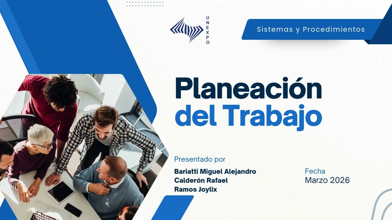 Planeación del Trabajo