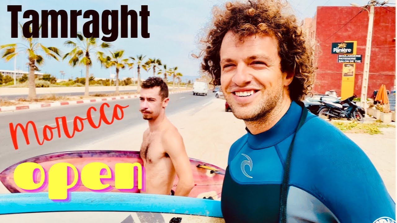 Tamraght Morocco, TAGHAZOUT Bay, Agadir, Surf Maroc Vlog