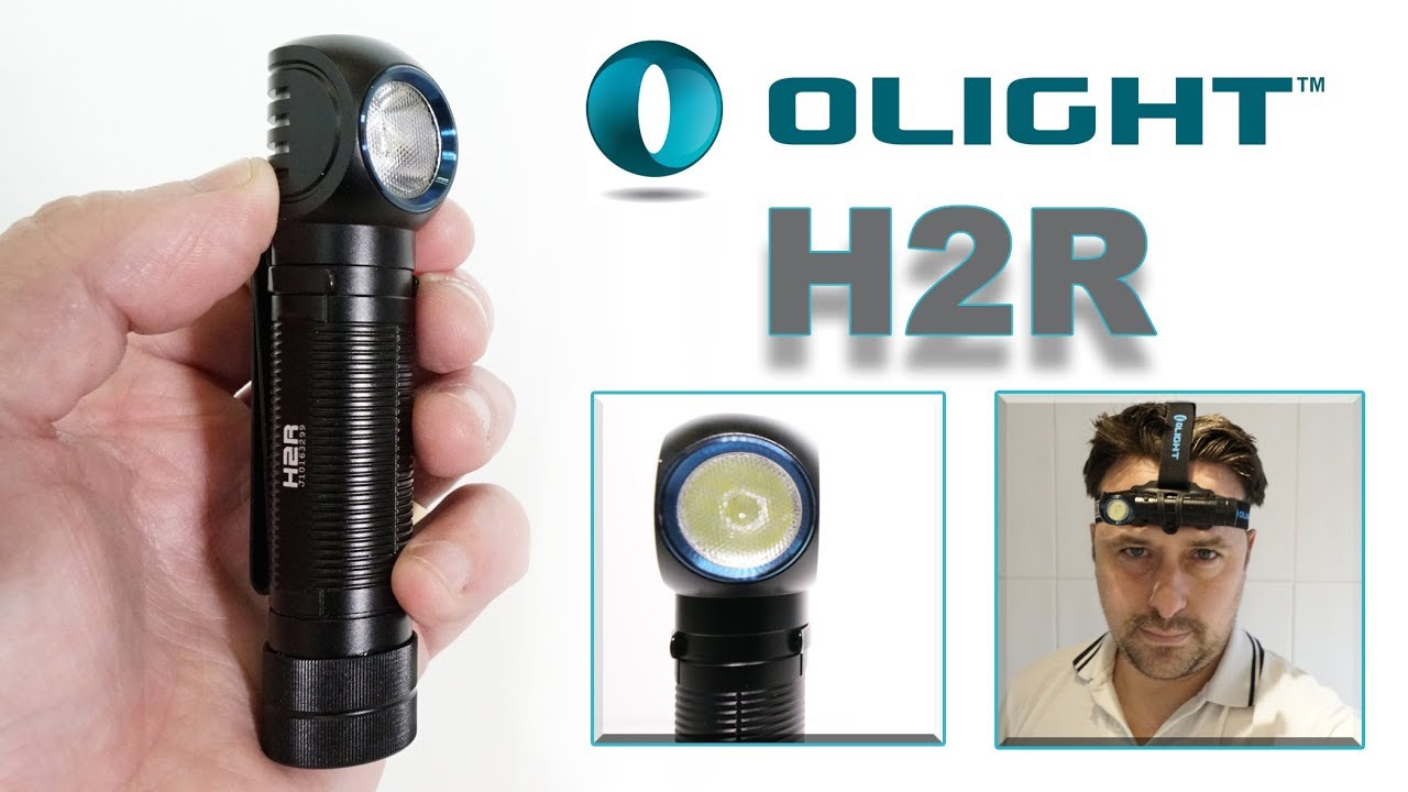 OLIGHT H2R - 2300 lumens headlamp with magnetic charging, Cool White