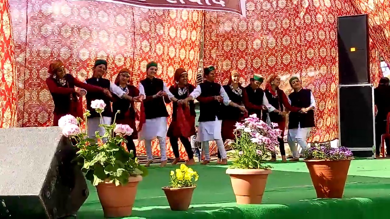 Himachali Pahari Nati | BCA Dharamshala | College Function 2015