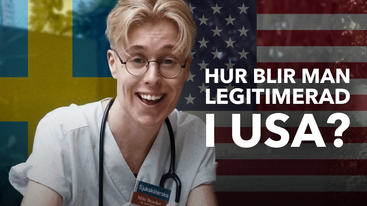 BLI LEG. SJUKSKÖTERSKA I USA? 🇸🇪 → 🇺🇸 – Så här gör du