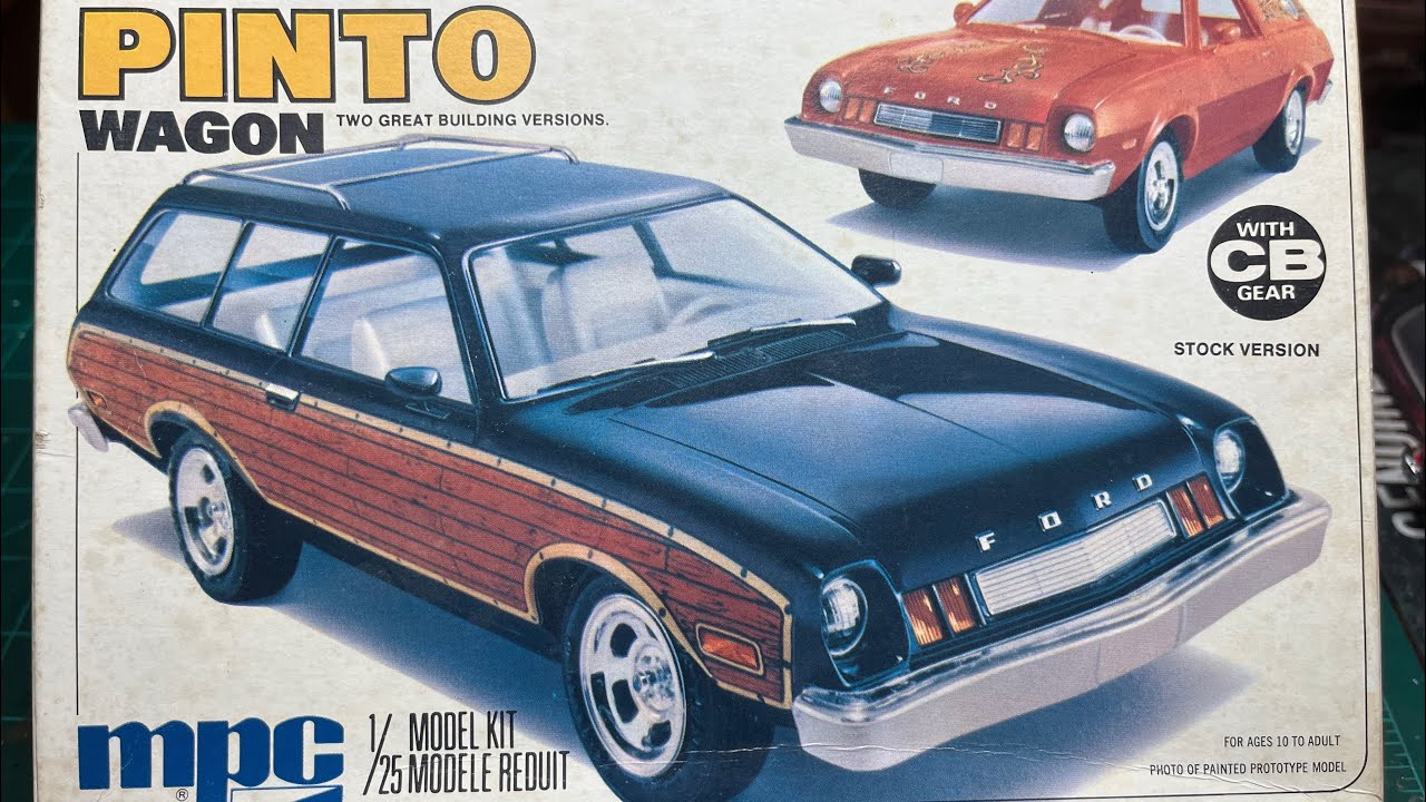 Full vintage kit build of the 1978 Ford Pinto Squire Wagon from MPC