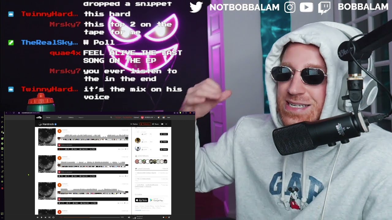 Bobbalam Reacts to Hardrock - SLATTYDON EP