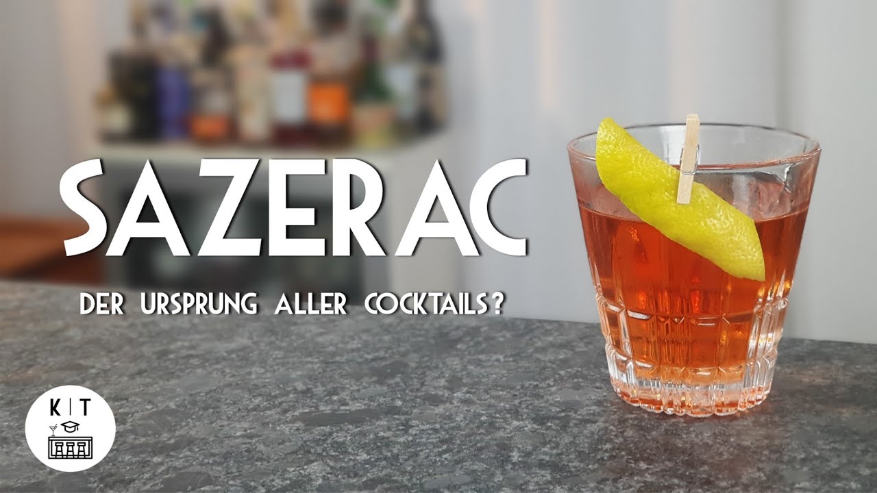 Sazerac - Der Ursprung aller Cocktails? Die Geschichte von Antoine Peychaud und seinem Eierbecher.
