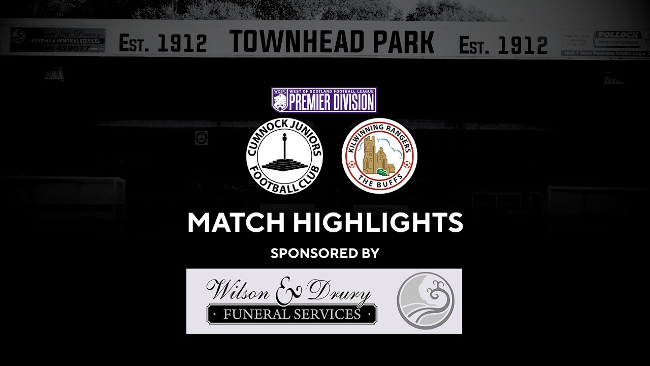 Cumnock Juniors v Kilwinning Rangers | WOSFL Premier Division | Saturday 14 February 2026