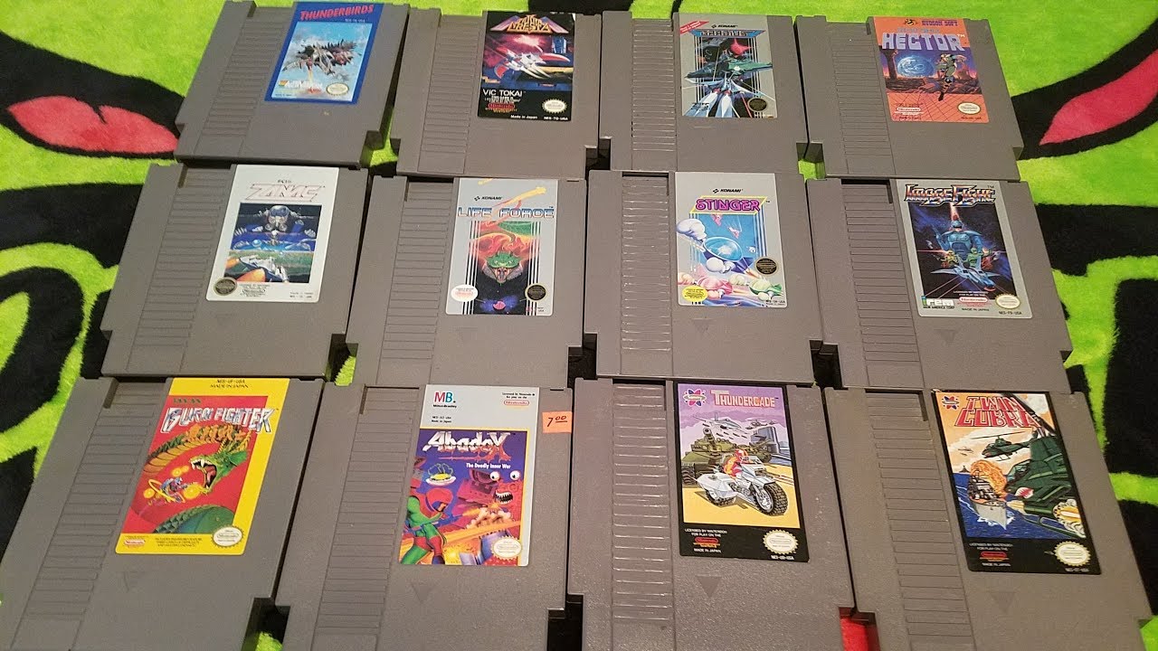 My Nintendo NES Shmup Collection 2017