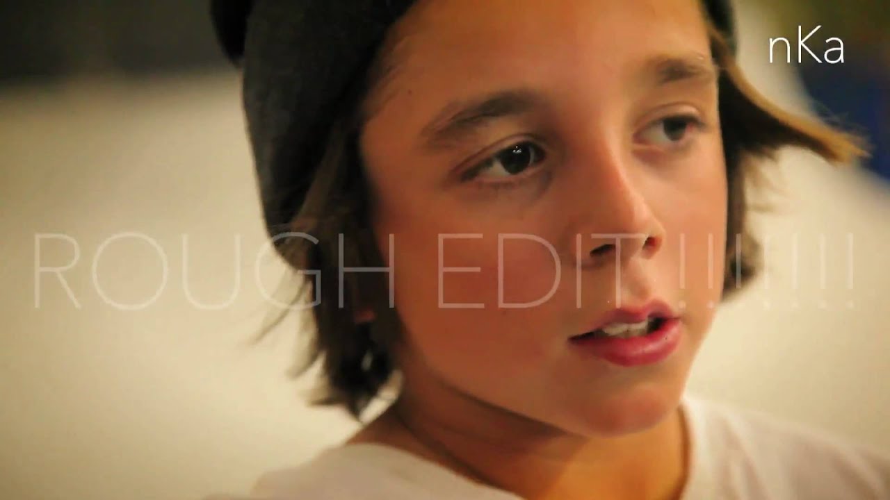 YOUNG ALEX MIDLER SKATEBOARDING !!!