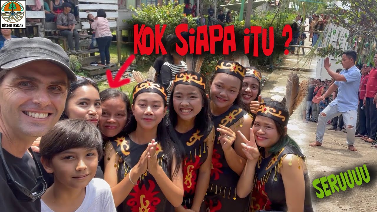 SERU... Pernikahan ADAT DAYAK !