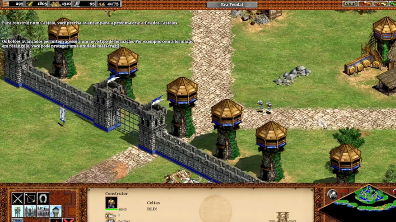 Age of empire II - The Age of Kings - Tutorial - T1 Ep 7 - Portugues - Br