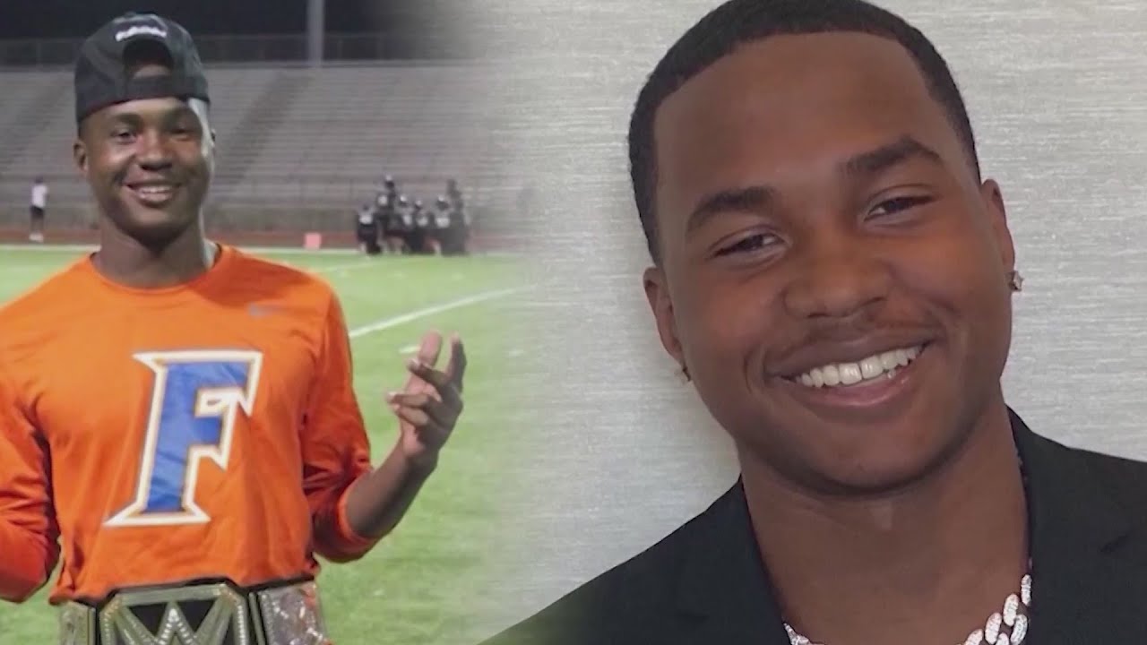 Area youth participate in football camp in memory of Jaylon McKenzie