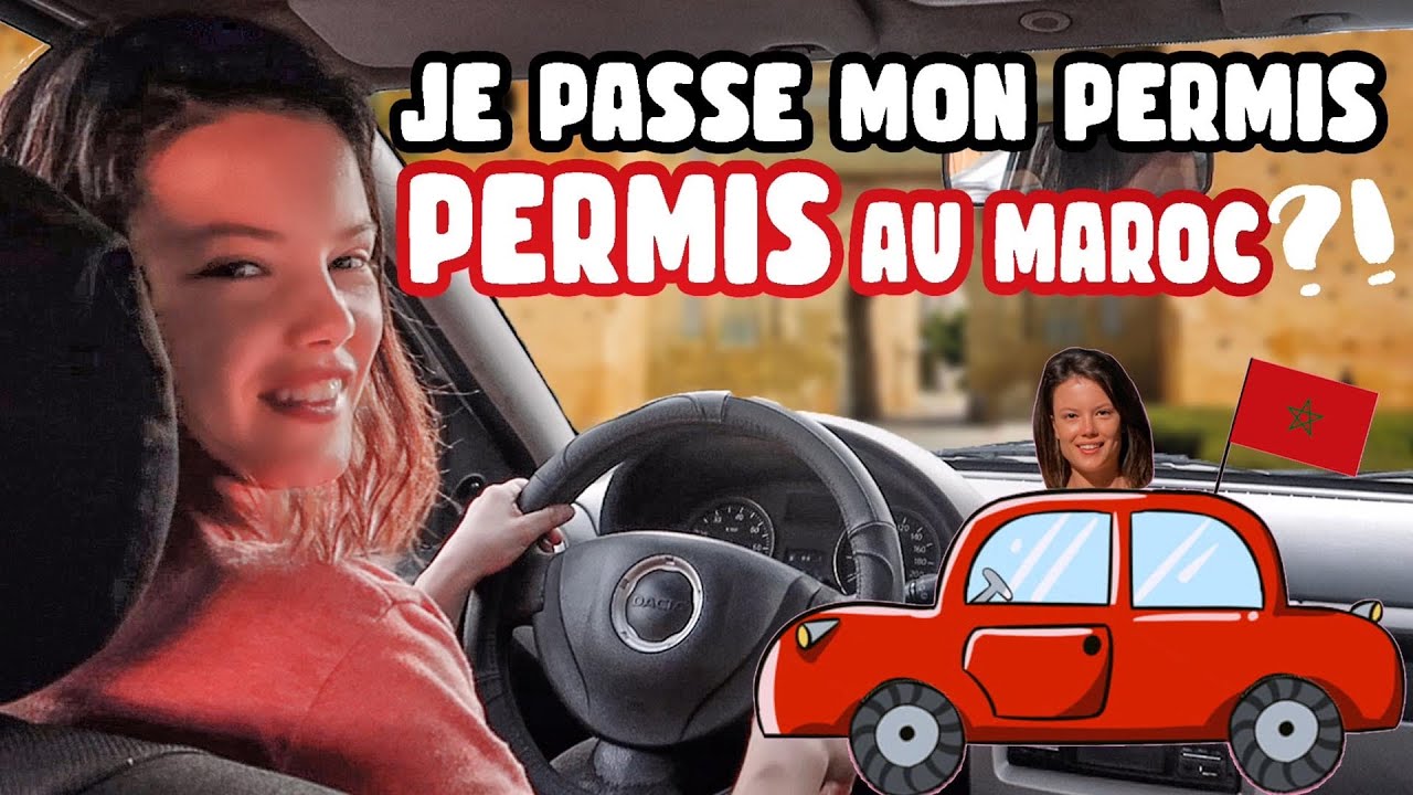 J'APPREND À CONDUIRE AU MAROC 😱  (+ réaction avec @walidlemoniteur) - Claire