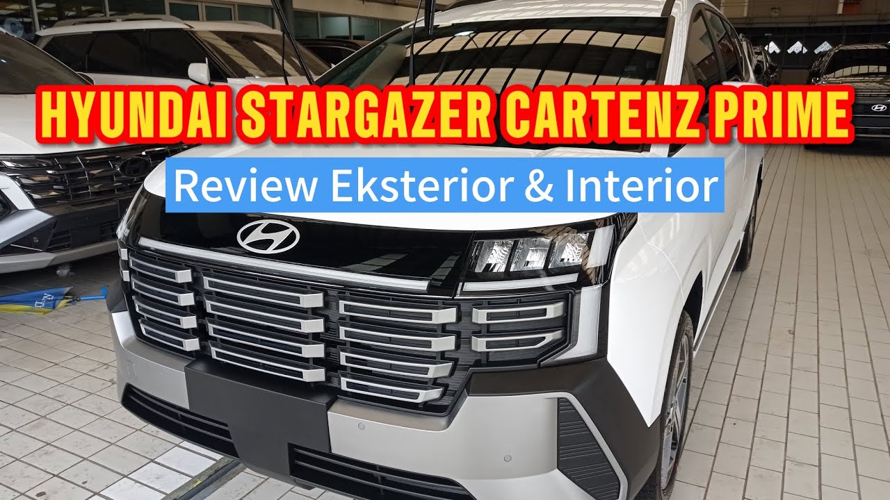 PROMO AKHIR TAHUN ⁉️⁉️ LOW MPV TERBAIK HYUNDAI STARGAZER CARTENZ PRIME WHITE 2025