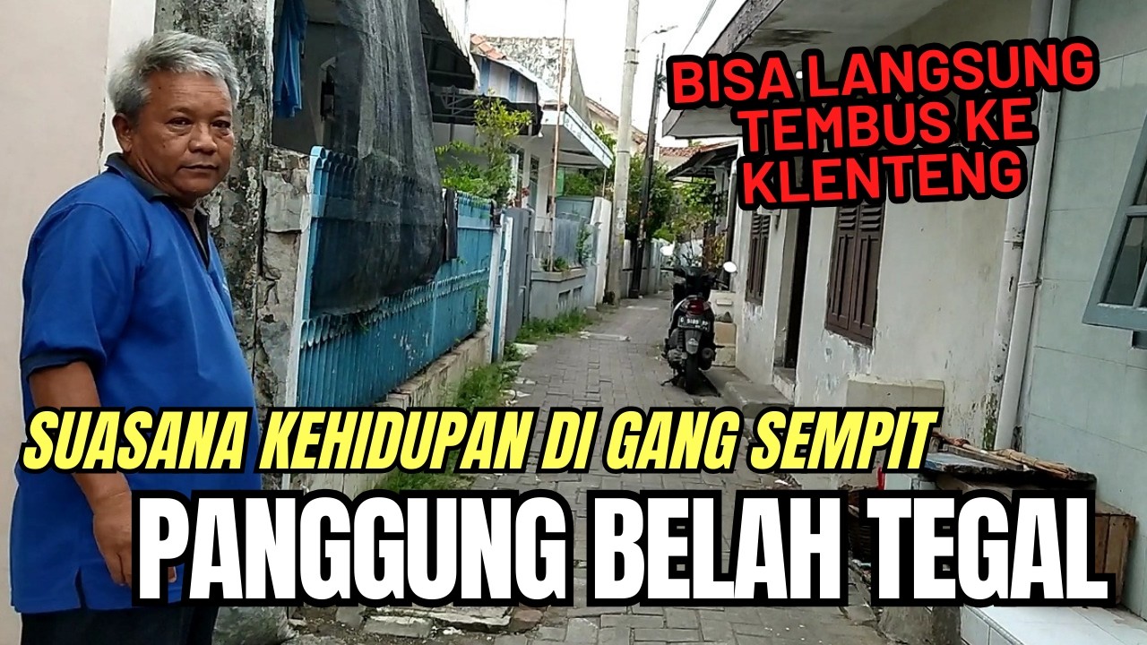 BISA TEMBUS KE KLENTENG, KELILING DI GANG SEMPIT PANGGUNG BELAH KOTA TEGAL