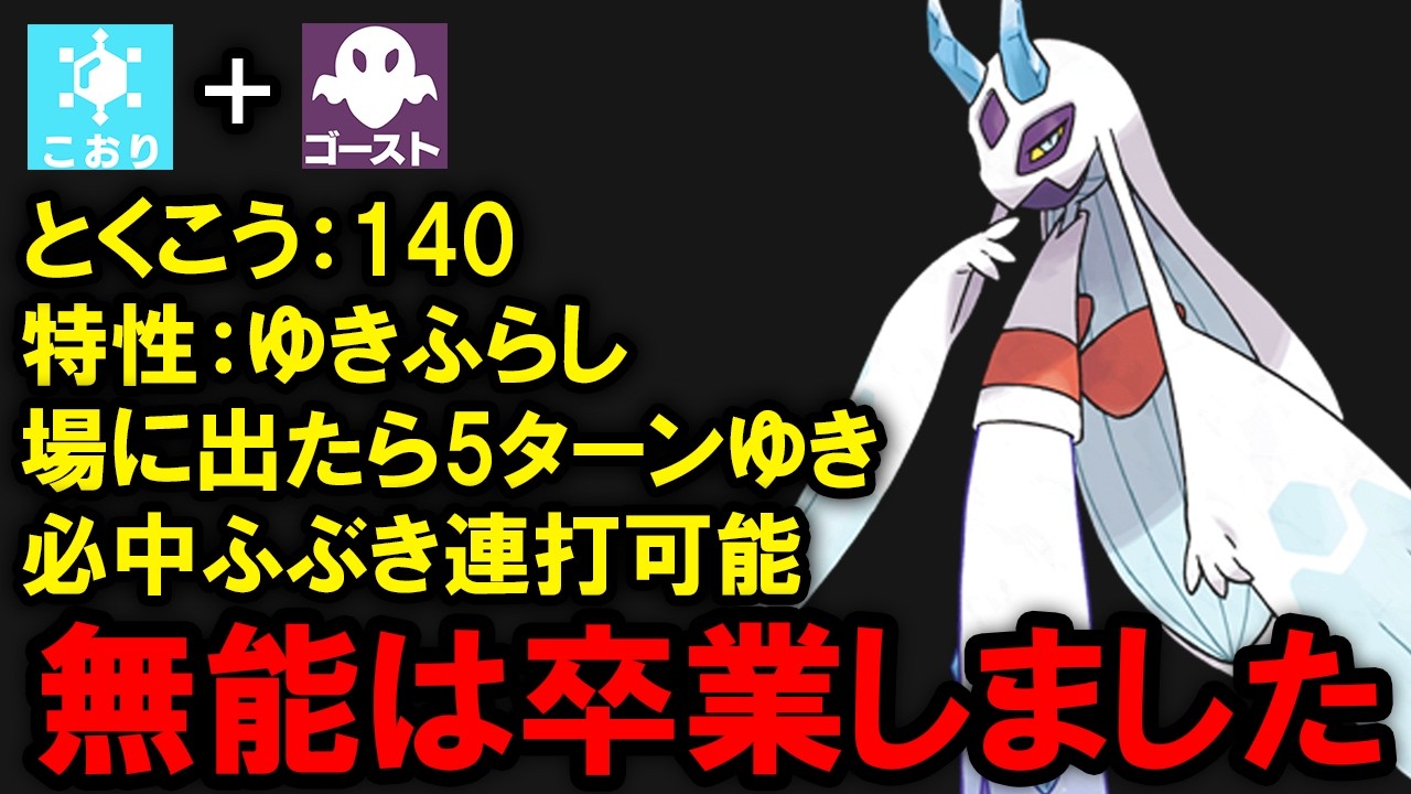 特性が判明したメガユキメノコは強いのか？を解説する