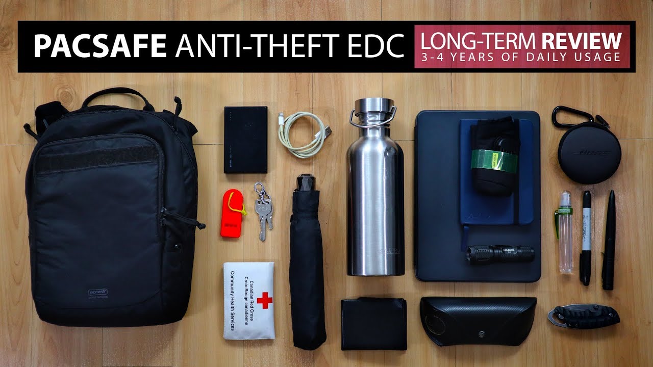 Pacsafe Venturesafe Anti-Theft EDC Crossbody Bag | Every Day Carry Long Term Review