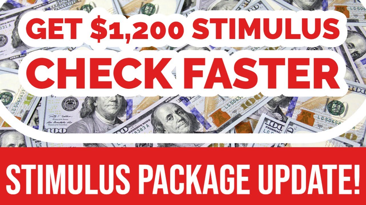 HOW TO GET YOUR STIMULUS CHECK FAST!!! | Get $1200 stimulus check as quickly as possible