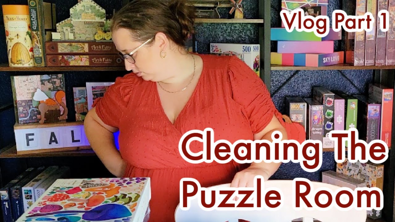 Organizing my Puzzle Room, Errands, & Choosing My Next Puzzle // Weekend Vlog Part 1