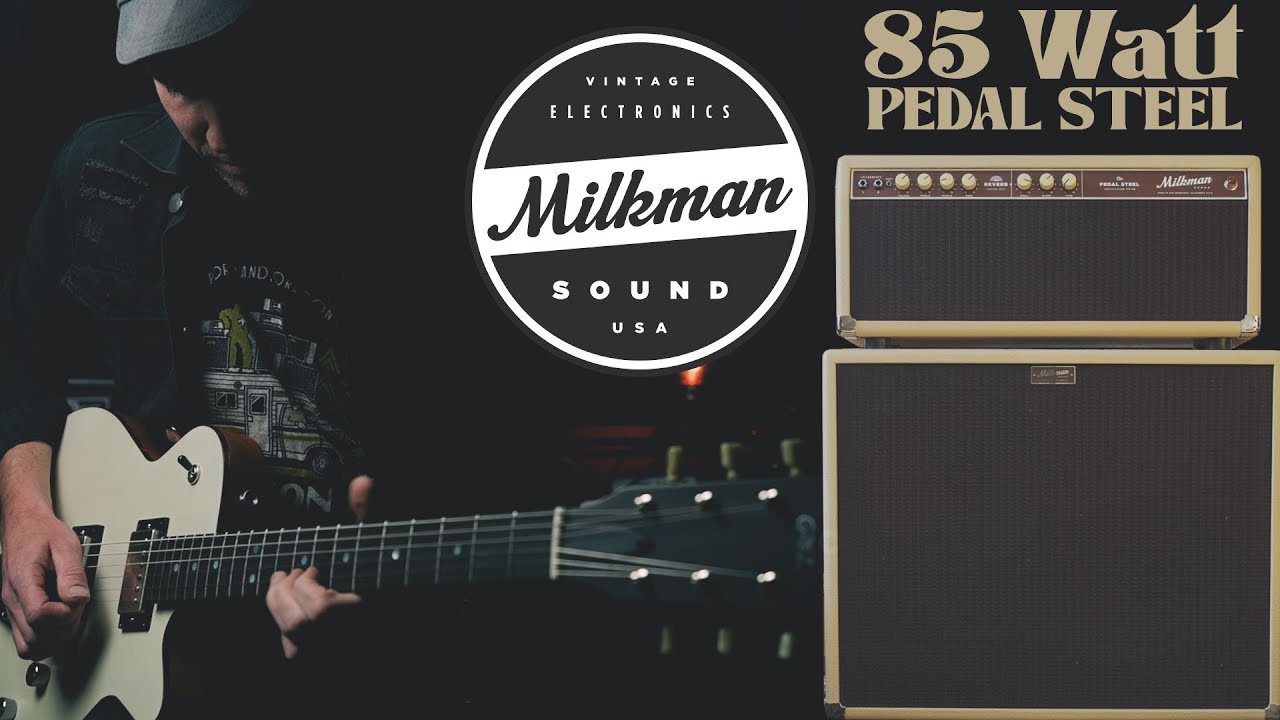 Demos in the Dark // Milkman Sound 85 Watt Pedal Steel // Guitar Amp Demo