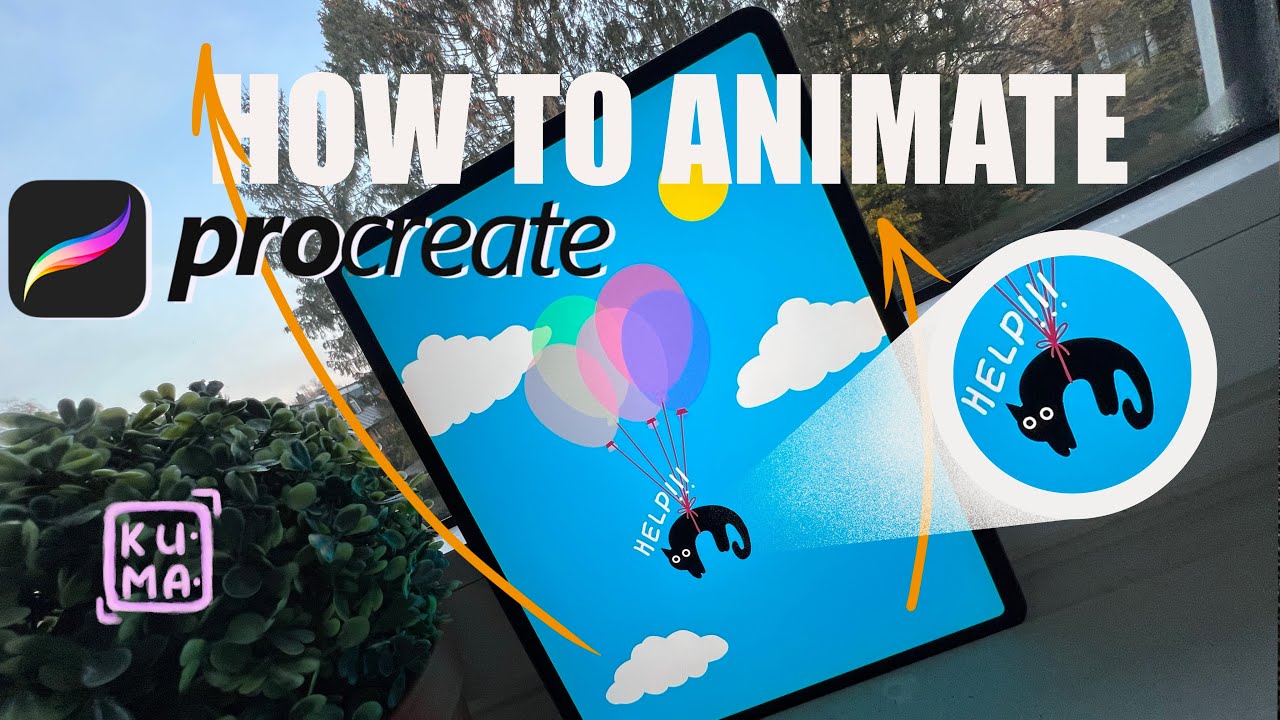 Flying Cat | Procreate Animation on iPad | Tutorial
