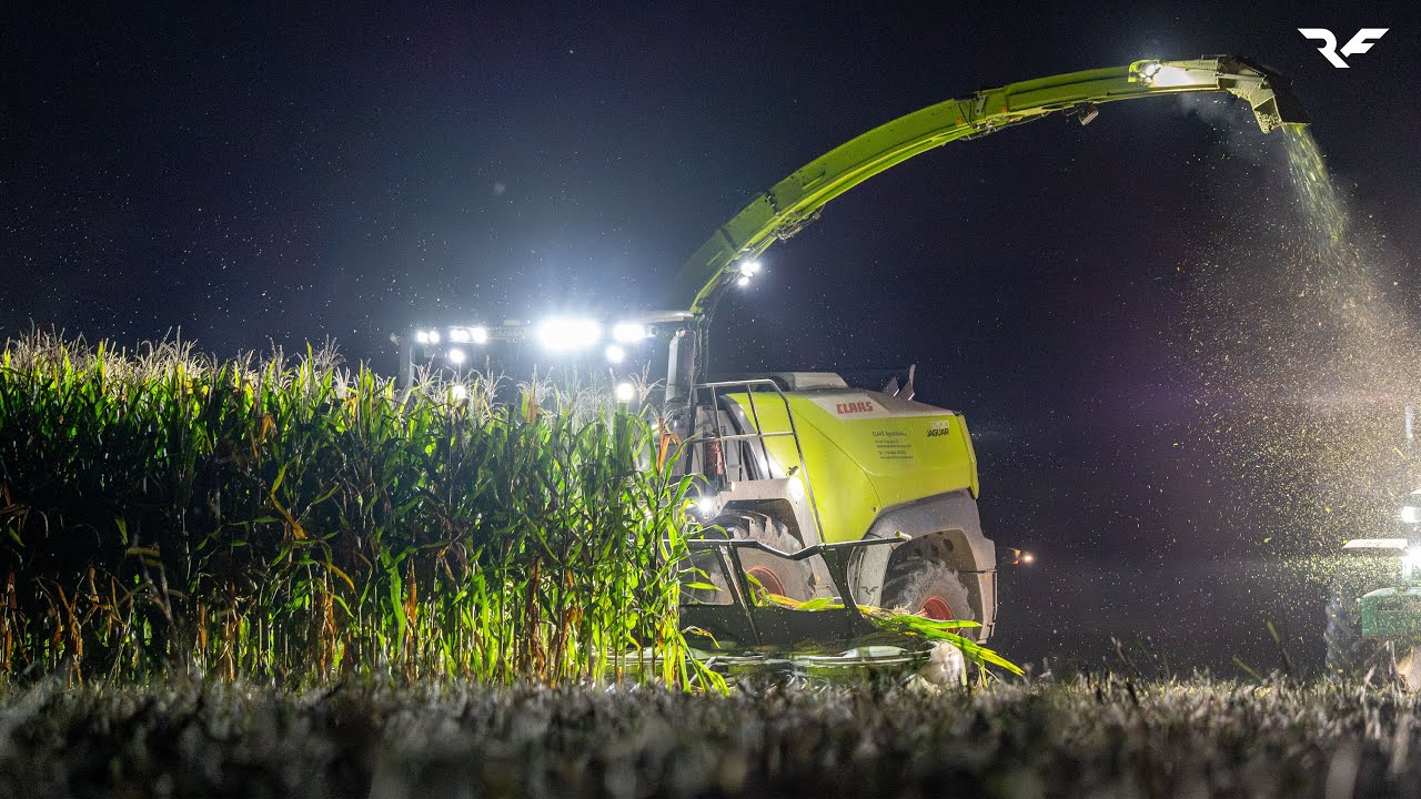 |CabView| Inside the cabin of the NEW Claas Jaguar 1200 in the NIGHT 😮