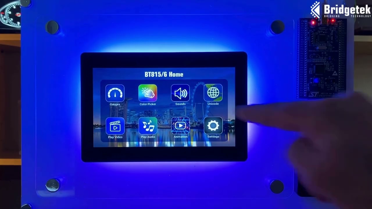 Bridgetek | From Touch to Sound - Creating Dynamic GUIs with BT815 and BT816