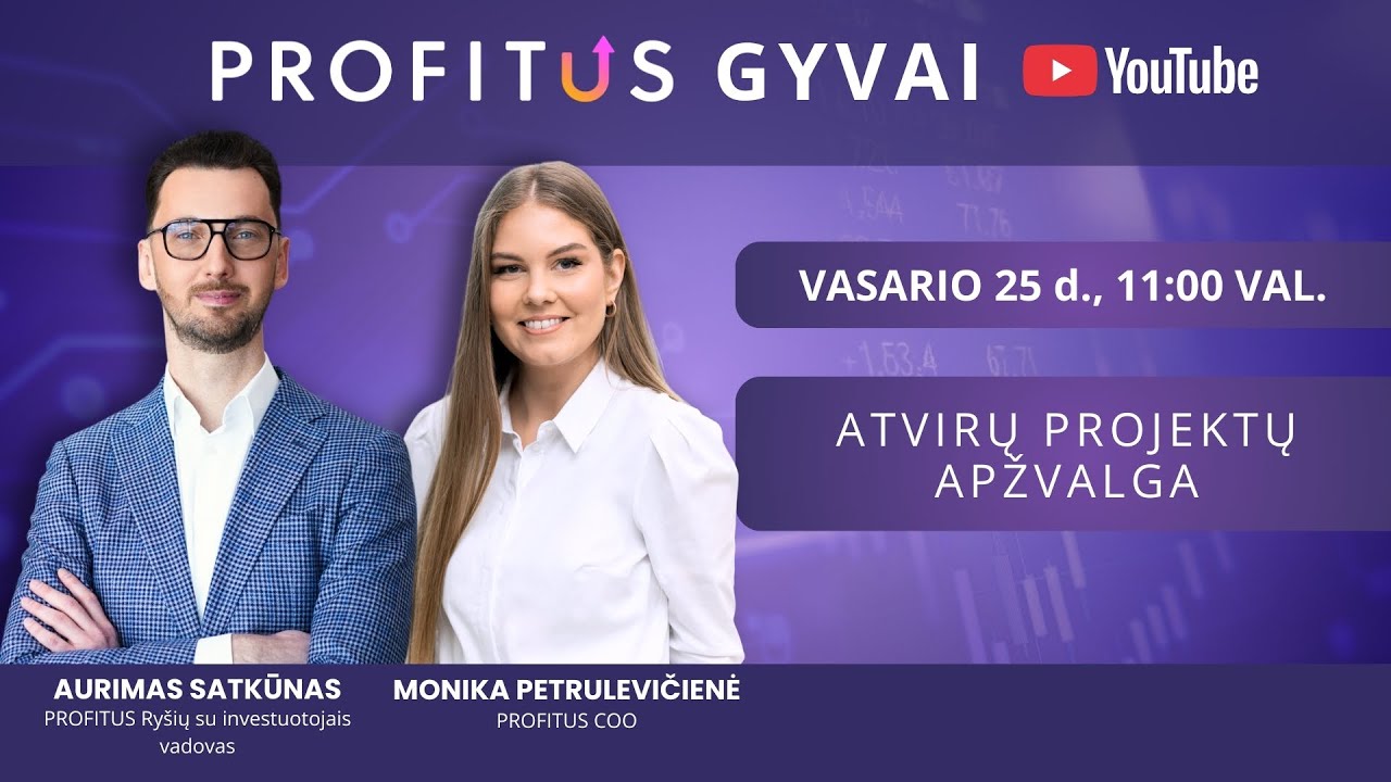 PROFITUS GYVAI | Atvirų projektų apžvalga