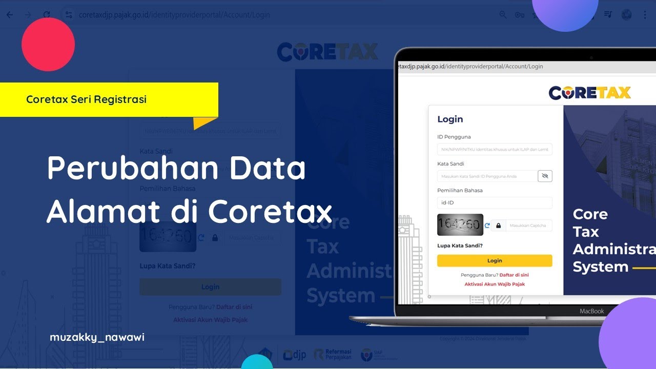 Ubah Alamat NPWP di Coretax