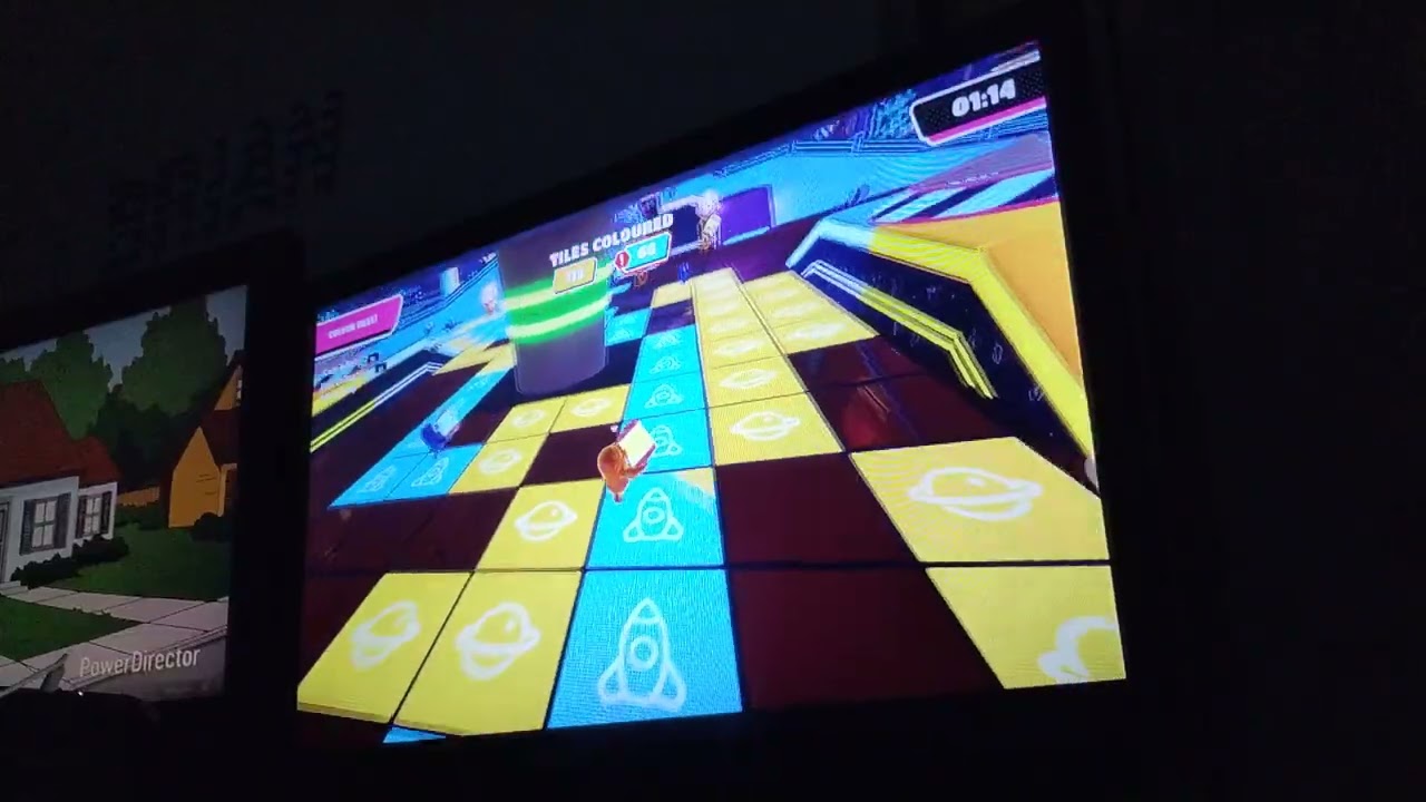 Fall Guys - The Yellow and Blue Colors are so electric (PlayStation 5)