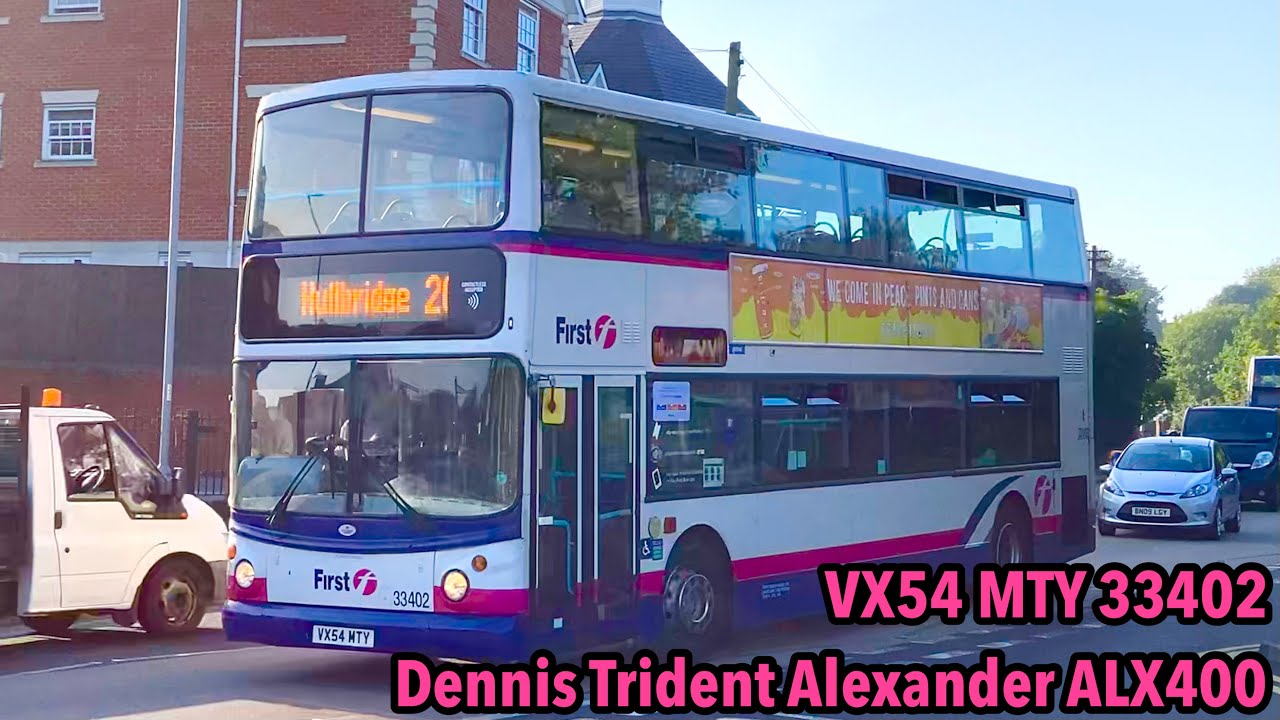 Roaring Kickdown! First Essex Route 20 | Dennis Trident ALX400 | VX54 MTY 33402