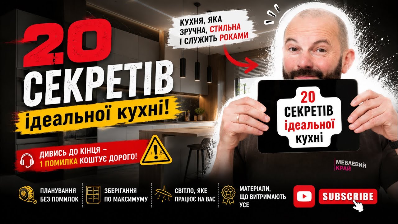Ідеальна кухня: як обрати оптимальний дизайн та матеріали?