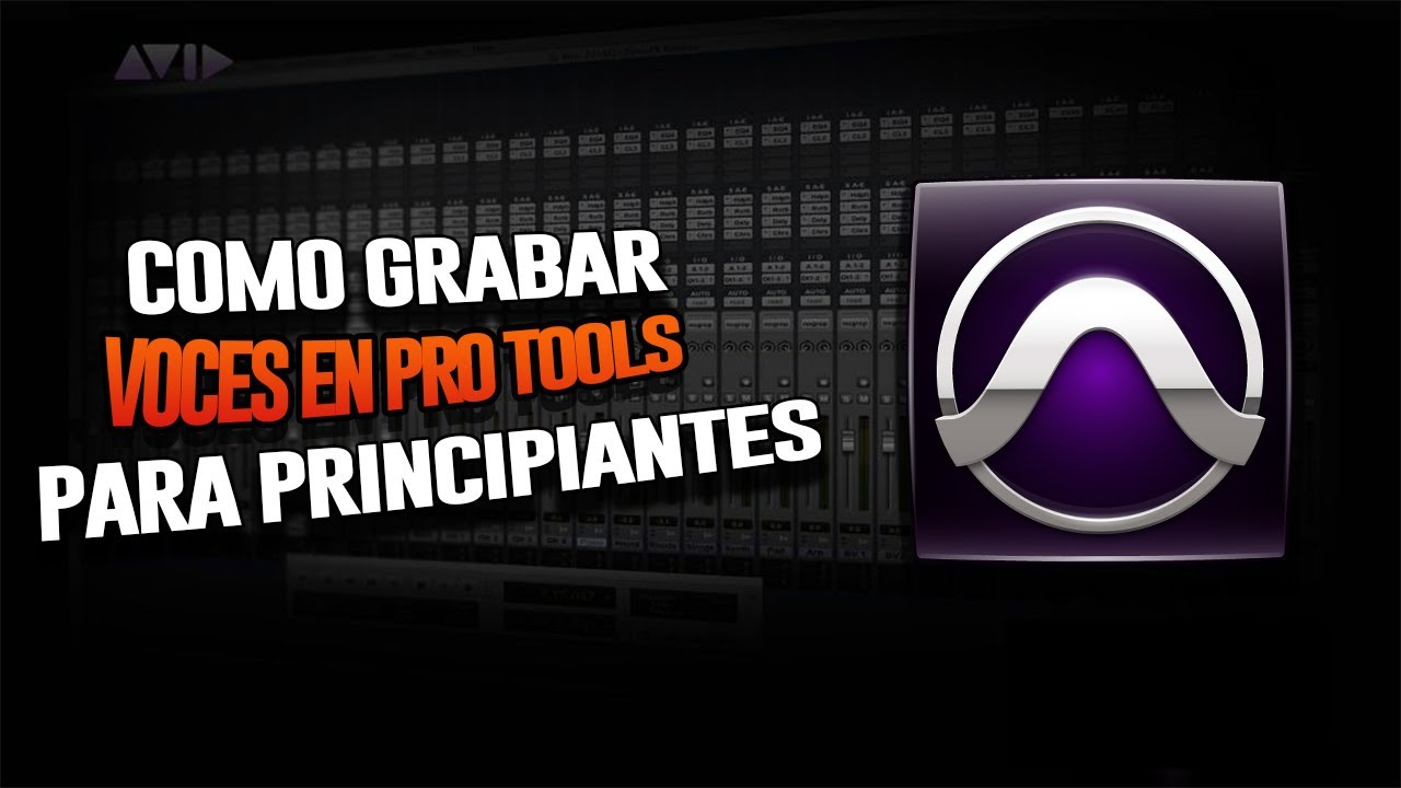 Como grabar voces en un instrumental en Pro Tools 12 Paso a Paso para principiantes.