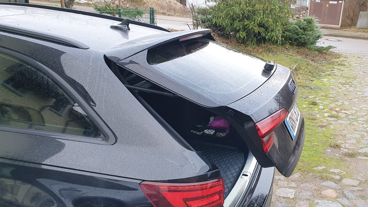 Defekte Heckklappe Audi A4 B9