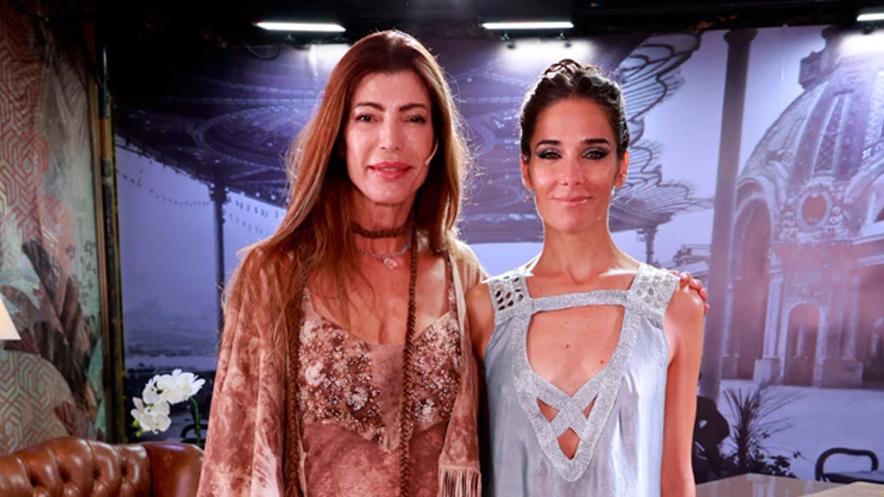 Celeste verdoso: Juana cerró su temporada en Mar del Plata con un vestido de una diseñadora platense