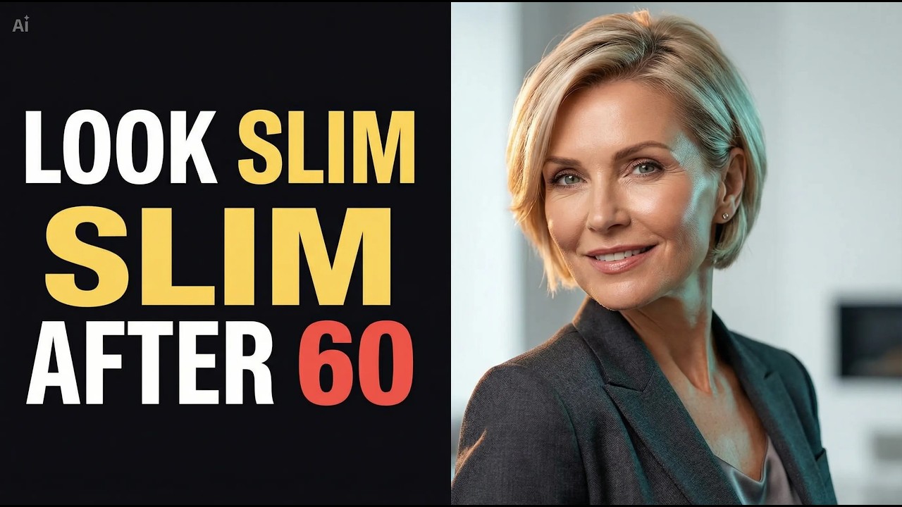 How to Look Slim & Chic After 60 6 Simple Tricks